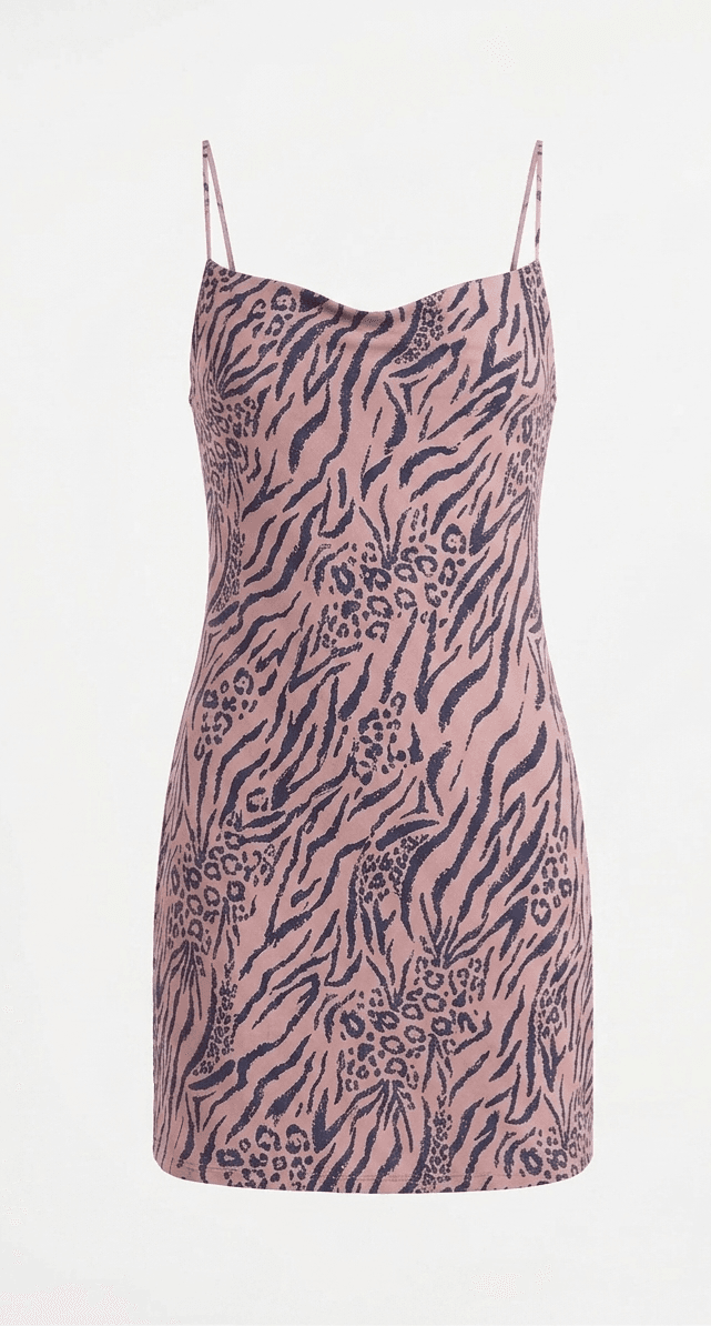 Print Silk Slip