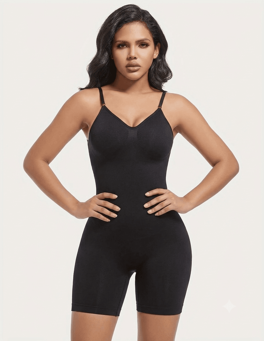 Seamless Sculpt Mid Thigh Bodysuit