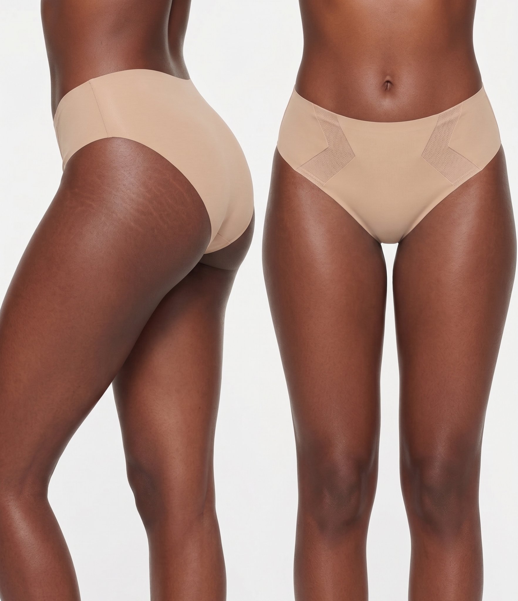 Capri Seamless Laser Cut Panties
